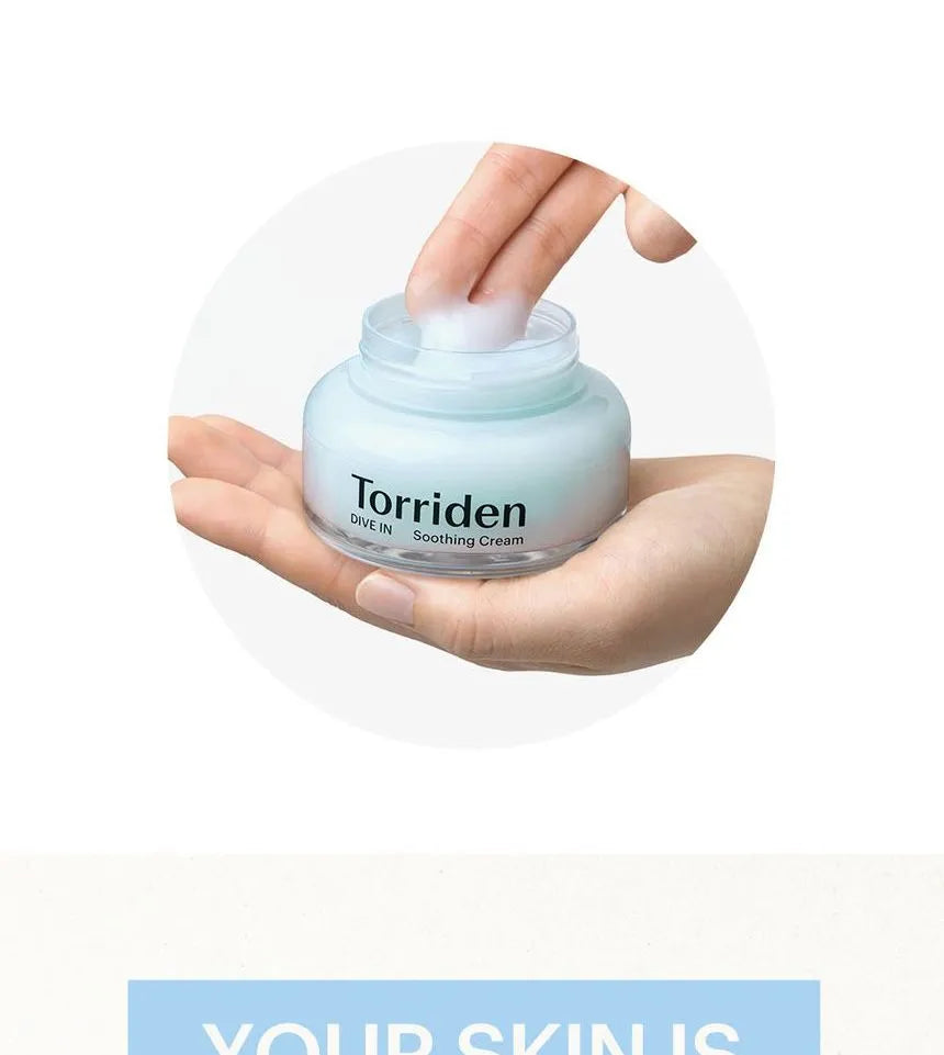 Torriden - DIVE-IN Low Molecular Hyaluronic Acid Soothing Cream 100ml