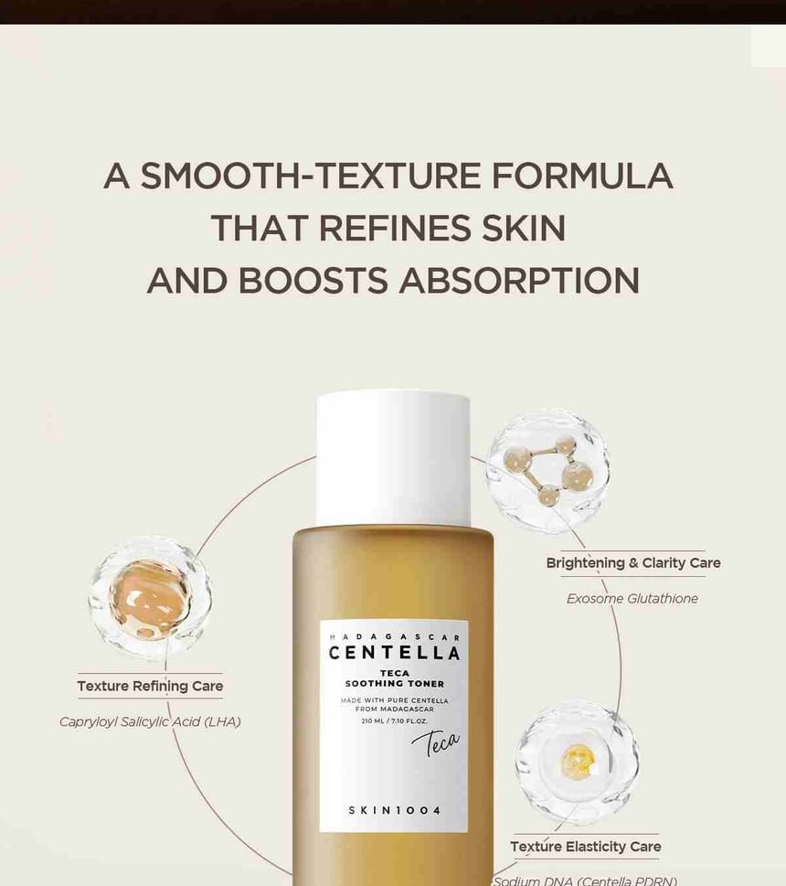 SKIN1004 - Madagascar Centella Teca Soothing Toner 210ml