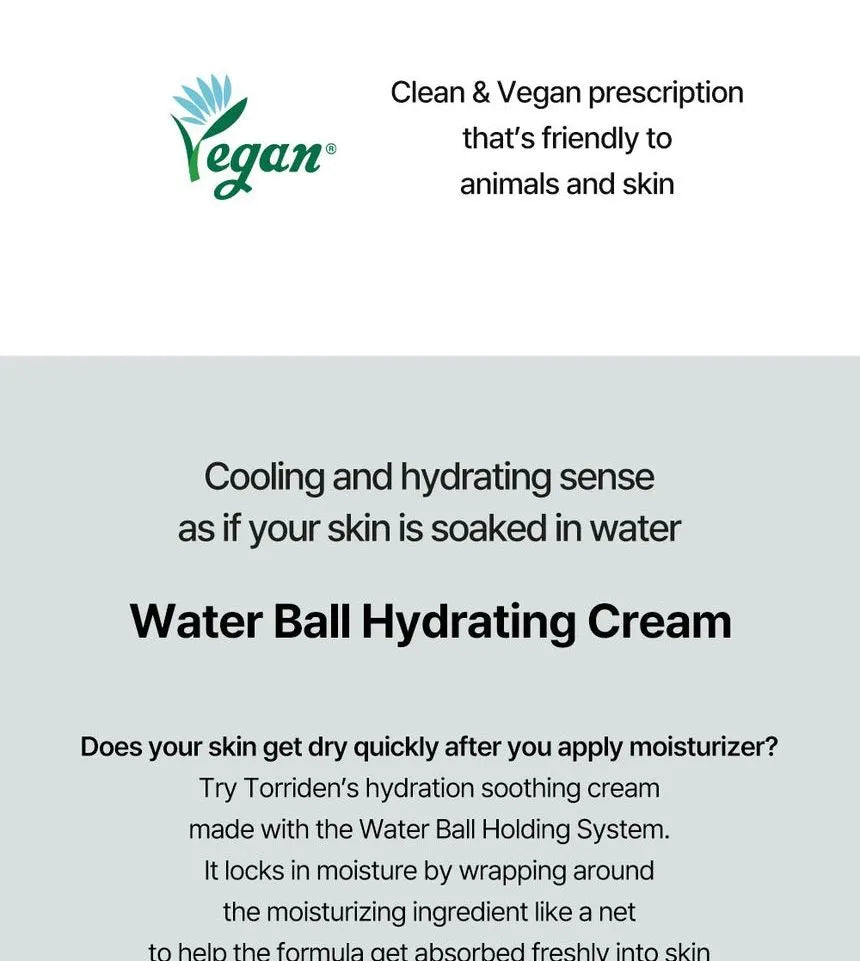 Torriden - DIVE-IN Low Molecular Hyaluronic Acid Soothing Cream 100ml